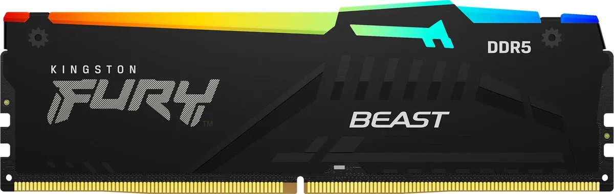 Kingston Technology FURY Beast 16GB 6000MT/s DDR5 CL30 DIMM (Kit van 2) RGB EXPO