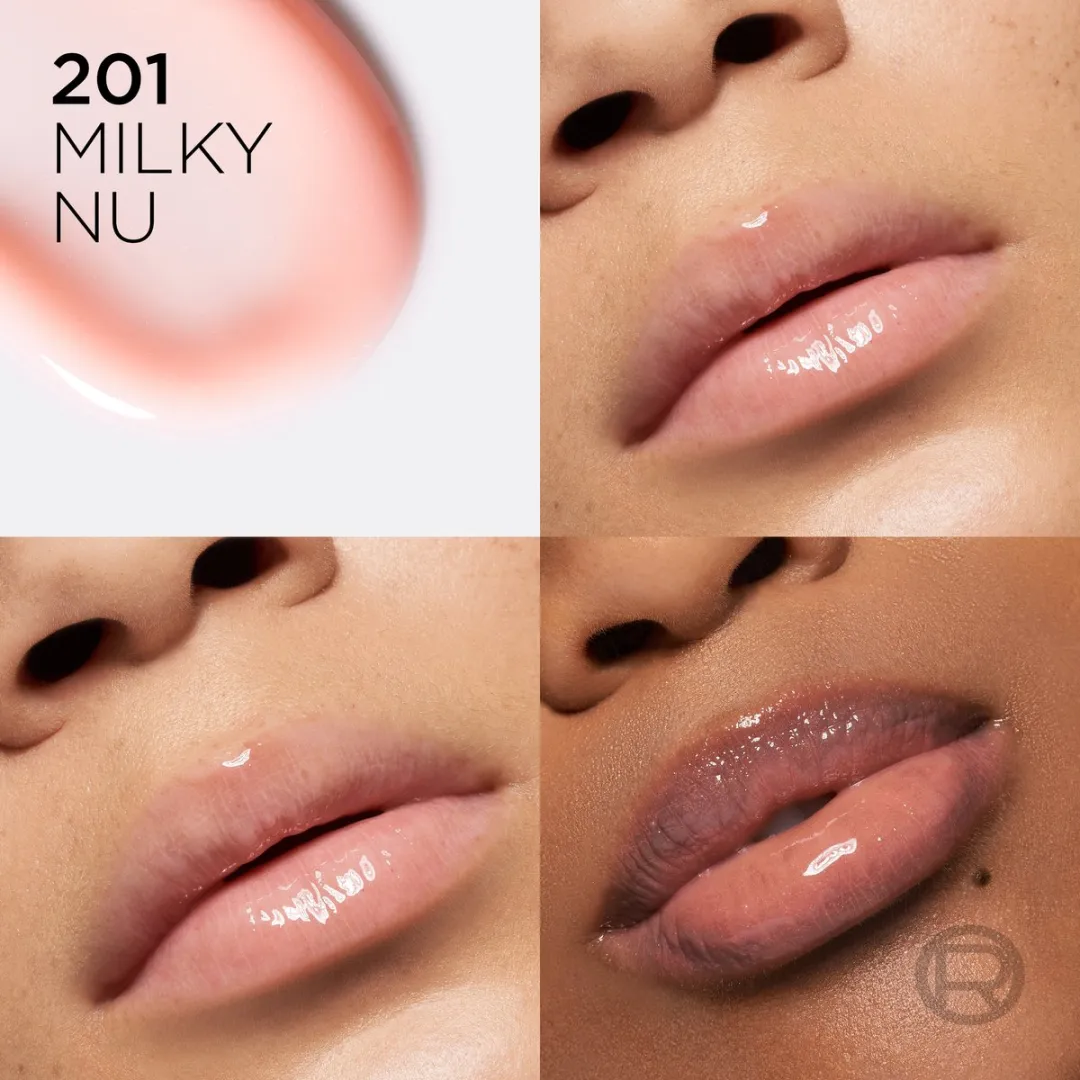 L'Oréal Paris Plump Ambition 201 Milky Nu Lipgloss - 5,4 gr