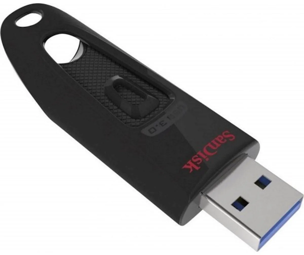 SanDisk Cruzer Ultra SDCZ48-064G-U46 USB-stick 64GB - Zwart