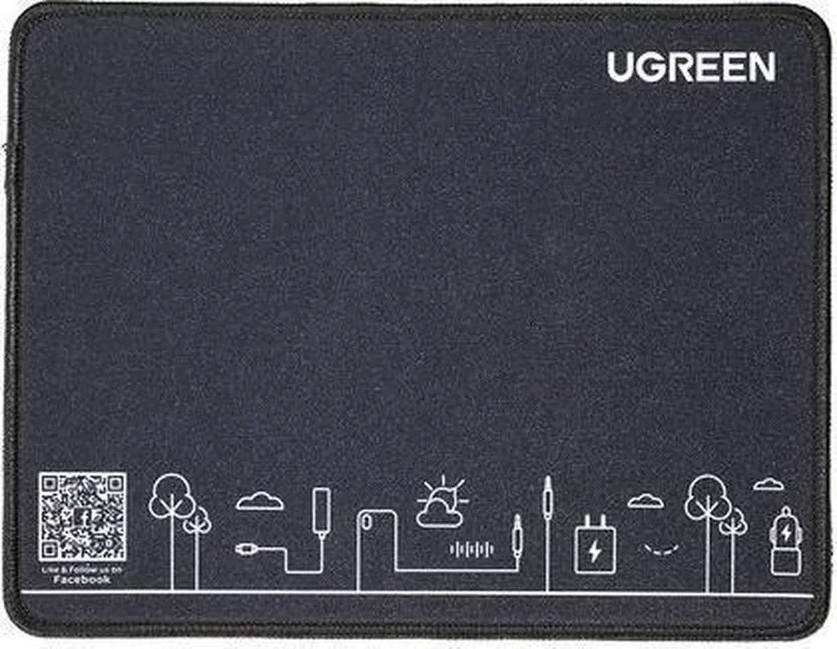 Ugreen Silicone Muismat 260x200mm