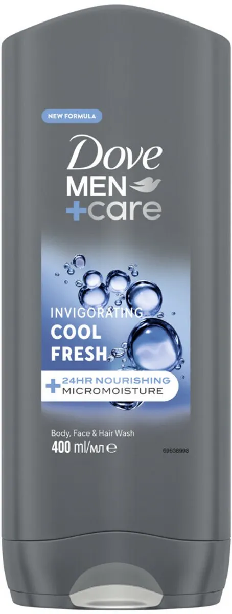 Dove Men+Care Cool Fresh Douchegel 1200ml - 3 Stuks