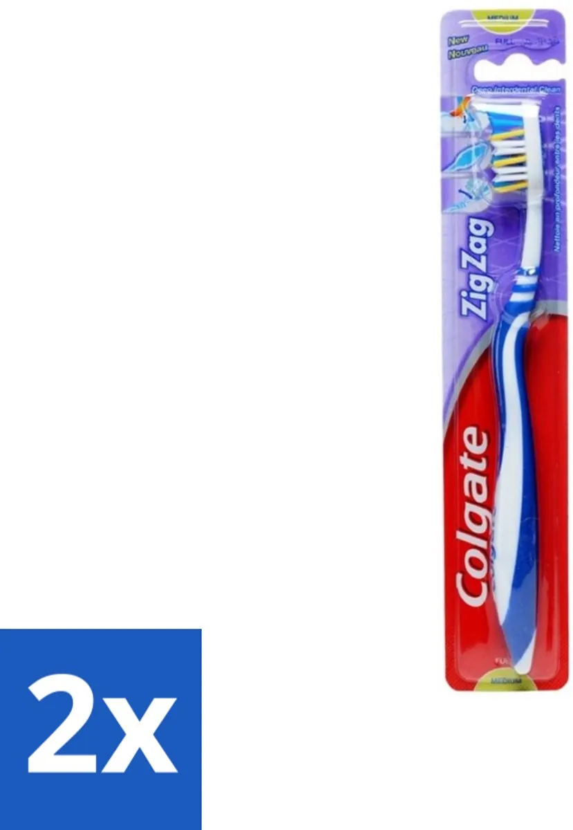 Colgate ZigZag Medium Tandenborstels