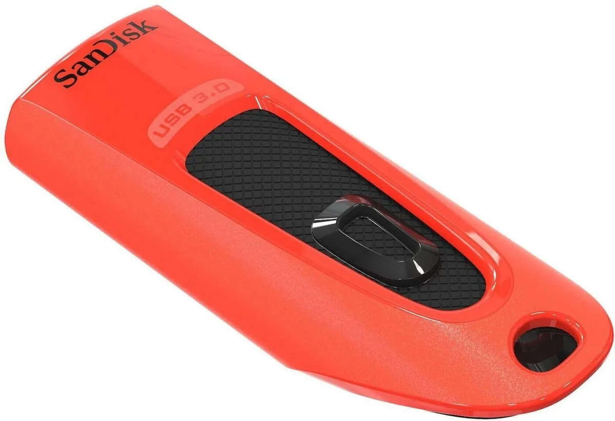 SanDisk Ultra 32GB USB 3.0 - Rood