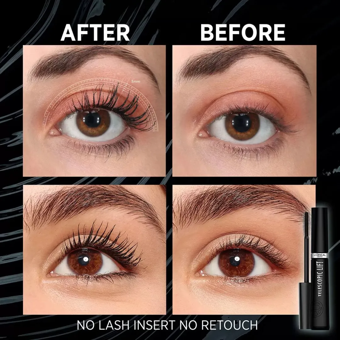 L'Oréal Paris Telescopic Lift Mascara - 3 Stuks