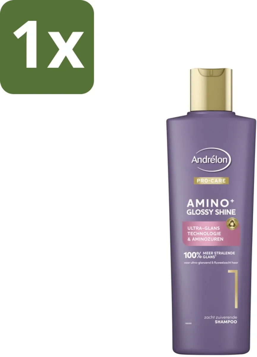Andrélon Pro Care Amino+ Glossy Shine Shampoo 250ml