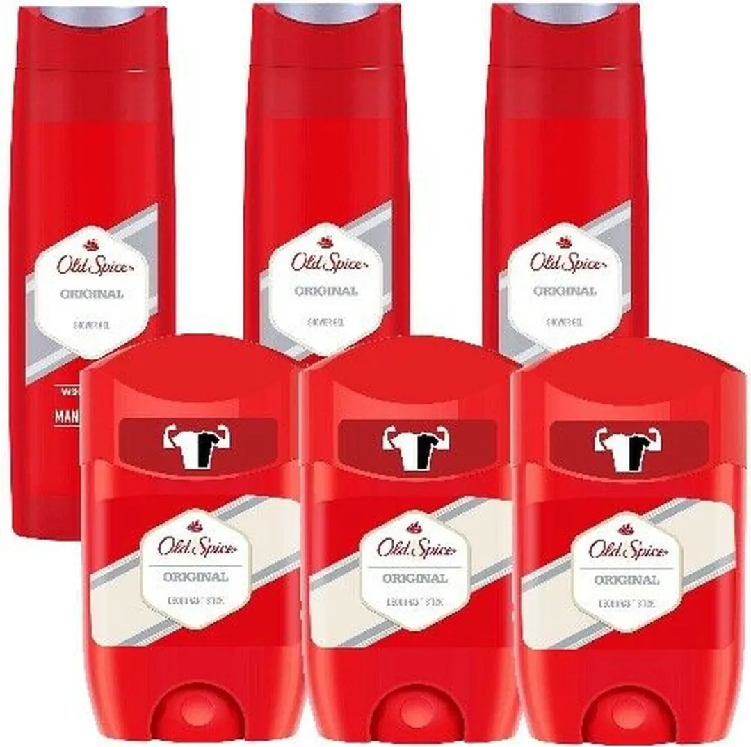 Old Spice Pakket 3-in-1 Douchegel & Deo Stick