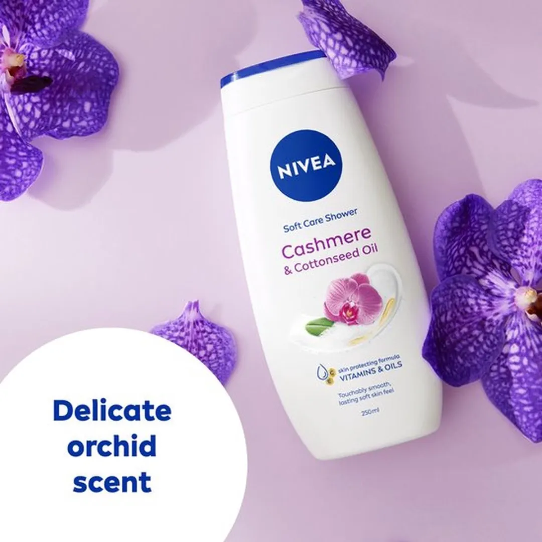 NIVEA Douchegel Cashmere Moments 2x250ml