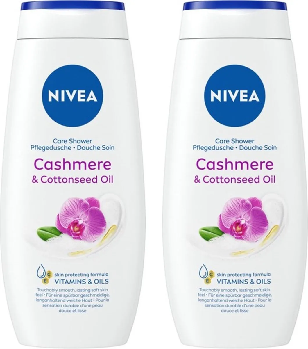 NIVEA Douchegel Cashmere Moments 2x250ml