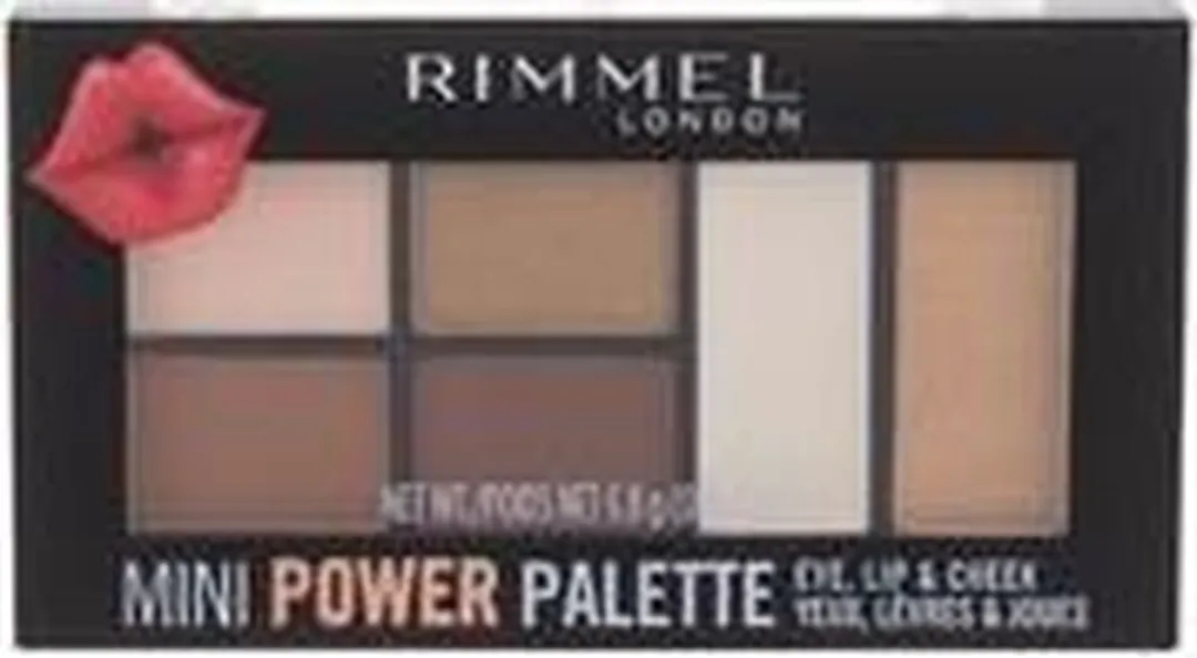 Rimmel London Mini Power Palette 003 Queen - Oog/Lip/Wang