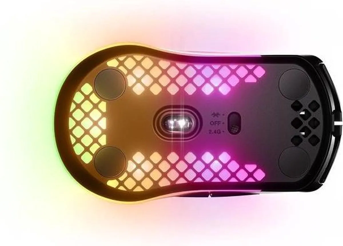 SteelSeries Aerox 3 Draadloze Gaming Muis - Zwart
