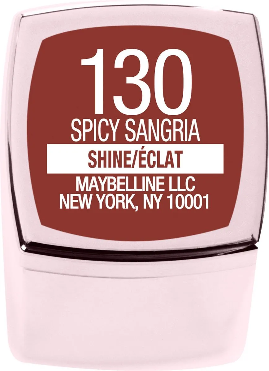 Maybelline Color Sensational Lipstick 130 Spicy Sangria - 4ml