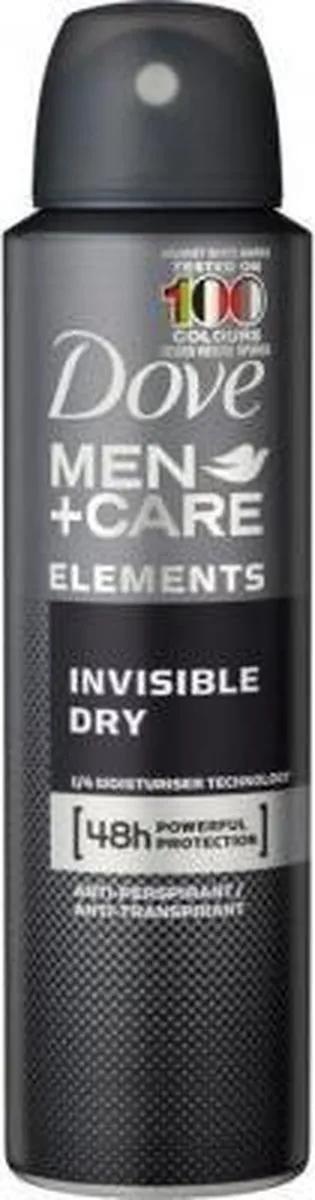 Dove Men+Care Invisible Dry Deospray 150ml - afbeelding 6 van 6