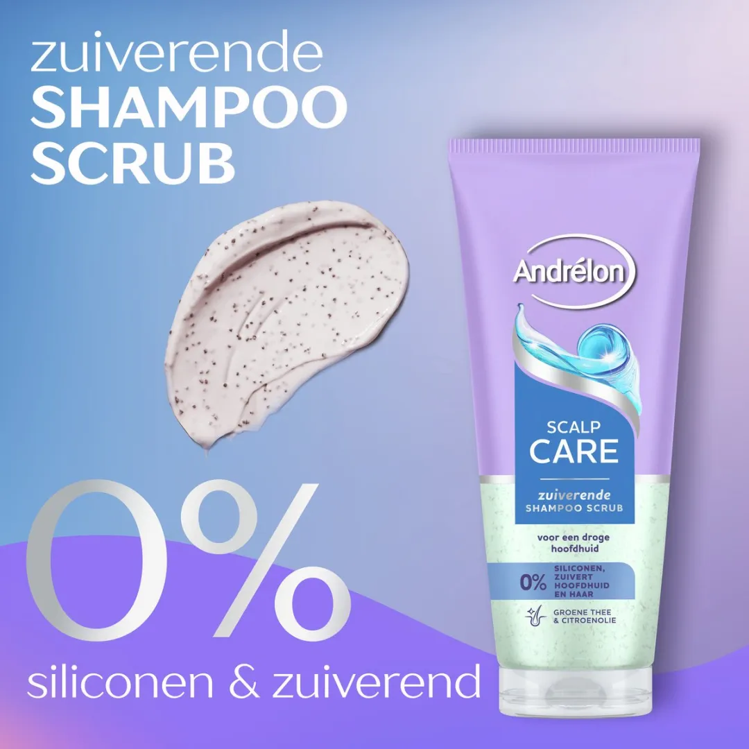 Andrélon Scalp Care Shampoo Scrub 6x200ml