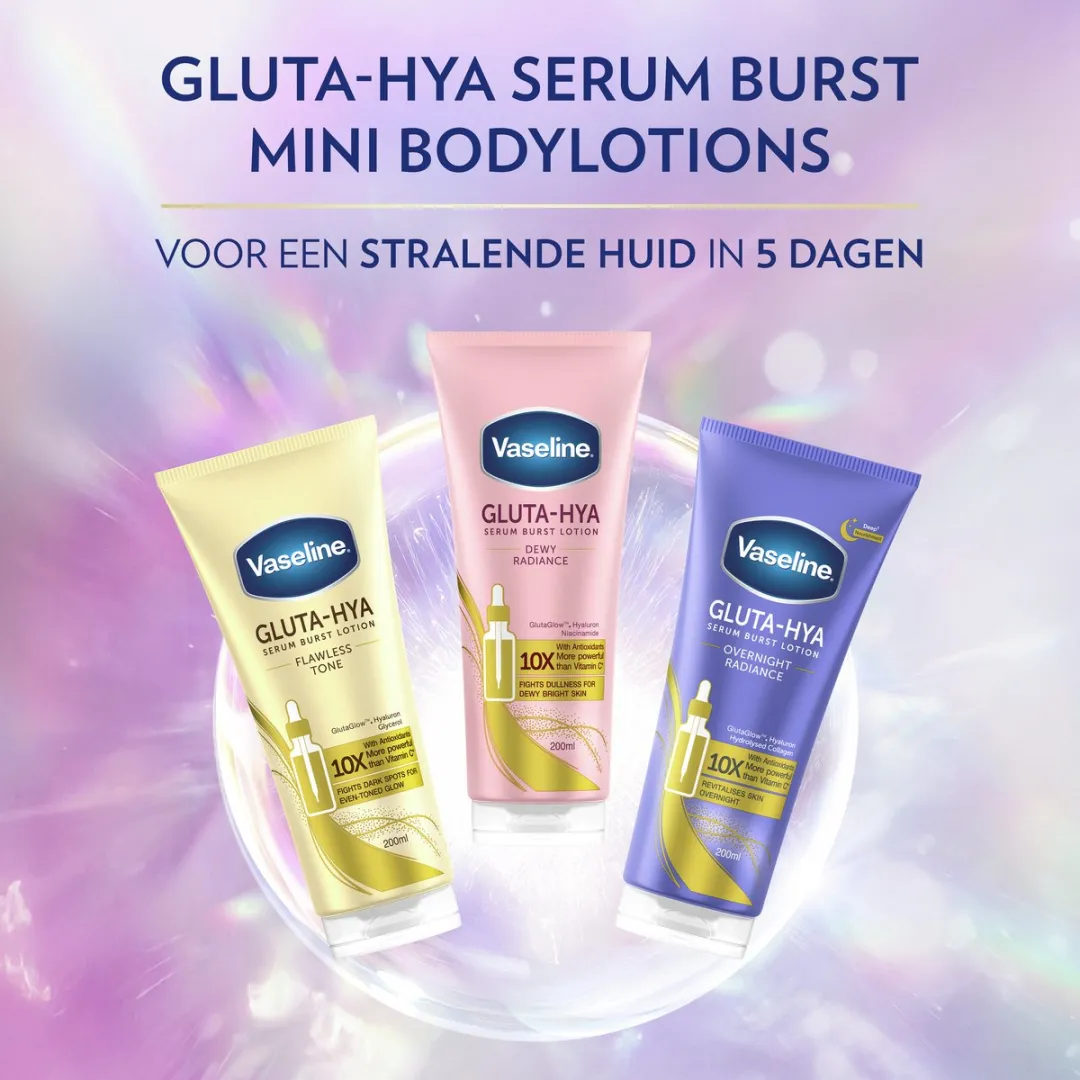 Vaseline Gluta Hya Set 600ml - 3x200ml - afbeelding 3 van 6