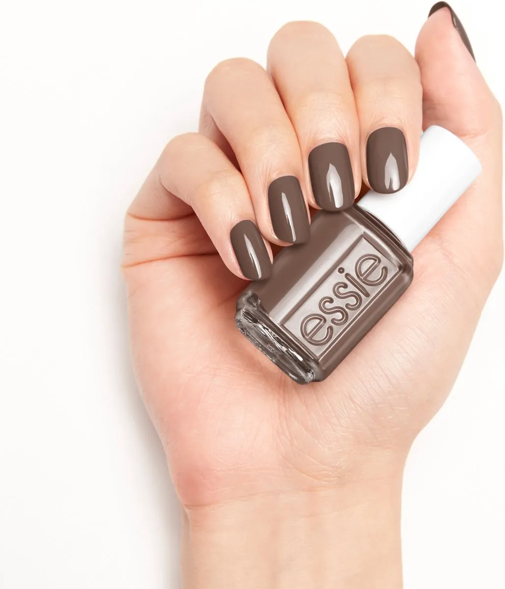 essie 876 Sleigh It Glanzende Nagellak - Grijs - 13,5 ml