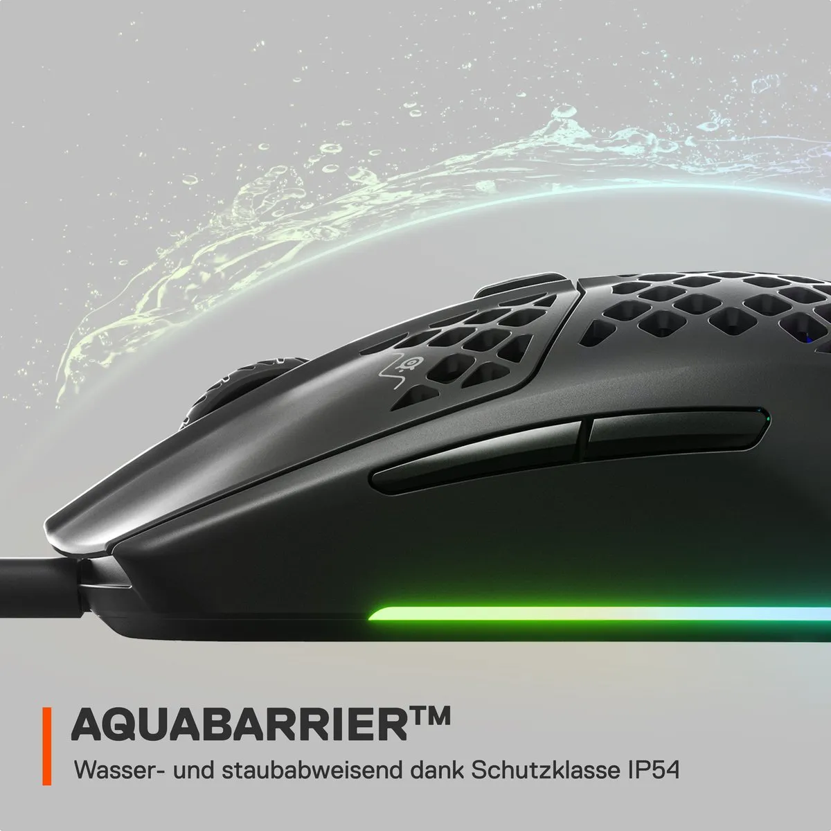 SteelSeries Aerox 3 Gaming Muis 1780734 - Zwart