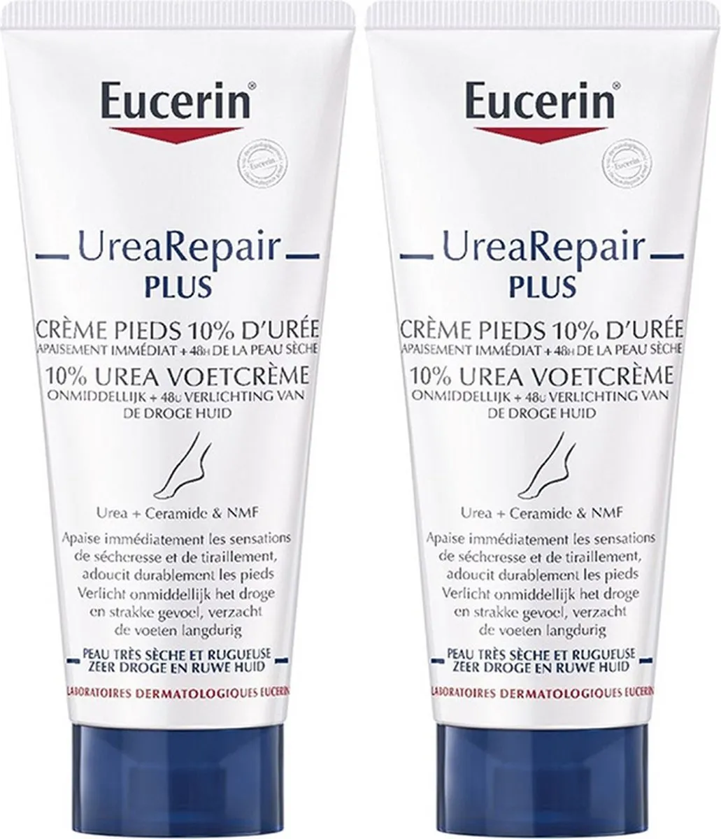 Eucerin Urea Repair plus Voetcrème Urea 10% 2x100ml