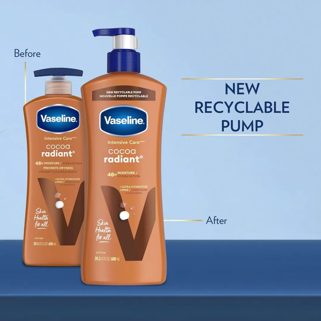 Vaseline Intensive Care Cocoa Radiant Bodylotion 600ml