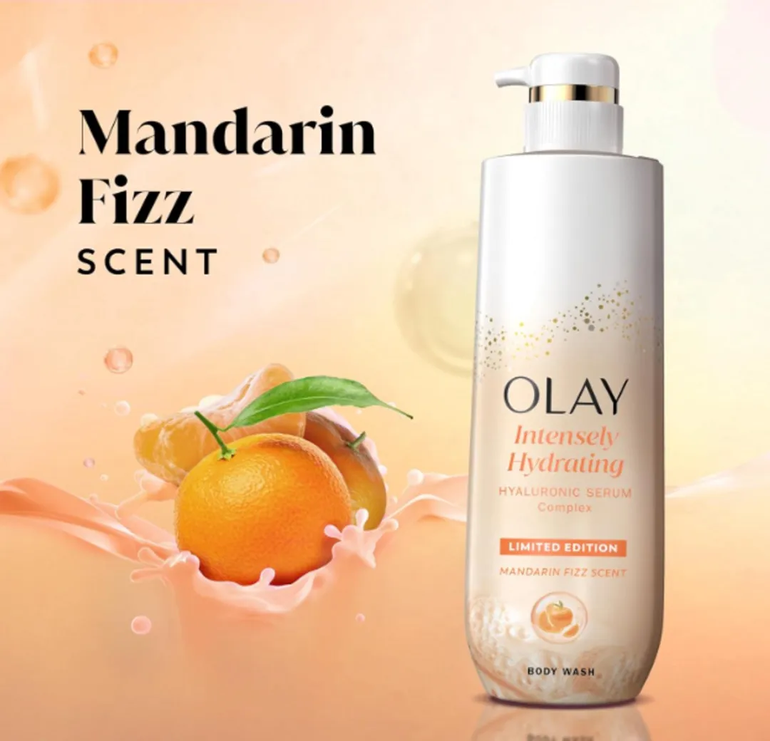 Olay - Body Wash for Women, Intensely Hydrating, Pro-Hyaluronic Acid Serum