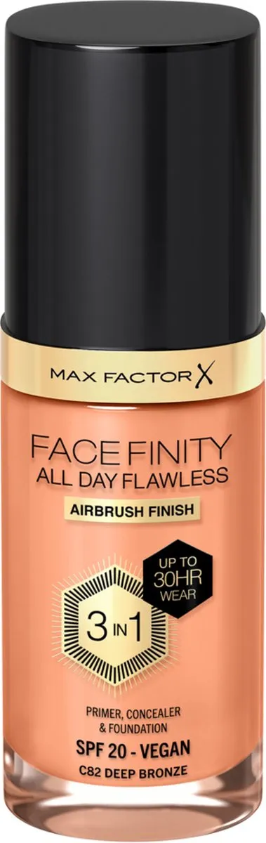 Max Factor Facefinity Foundation C82 Deep Bronze 30ml
