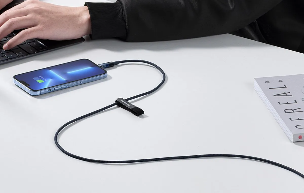 Baseus Explorer Series USB-C - Lightning Kabel 20W 1m - Blauw