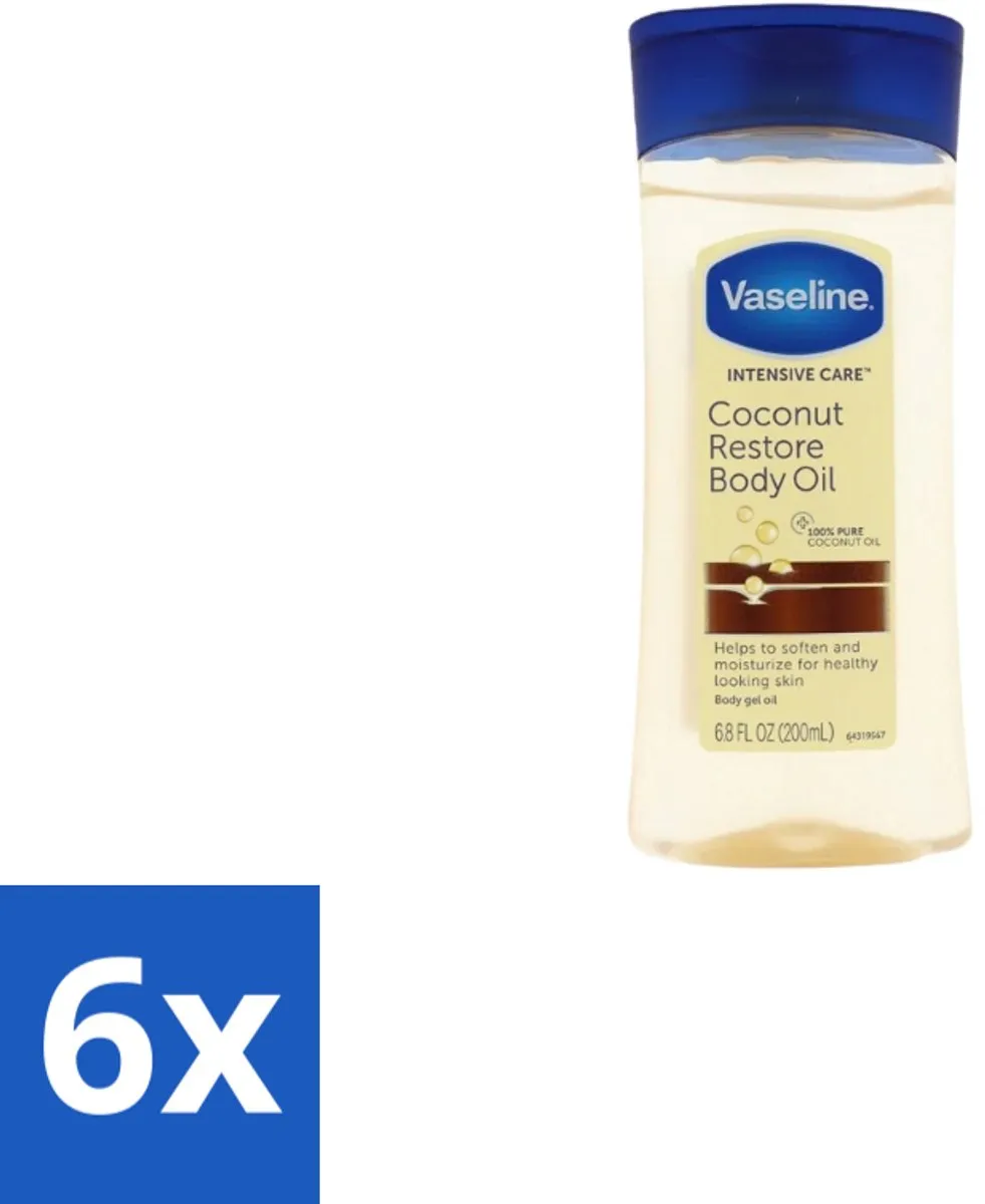 Vaseline Body Oil Coconut Restore 200ml