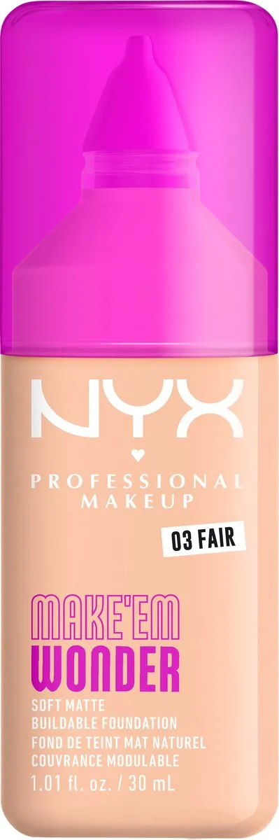NYX Make 'EM Wonder Foundation 30ml