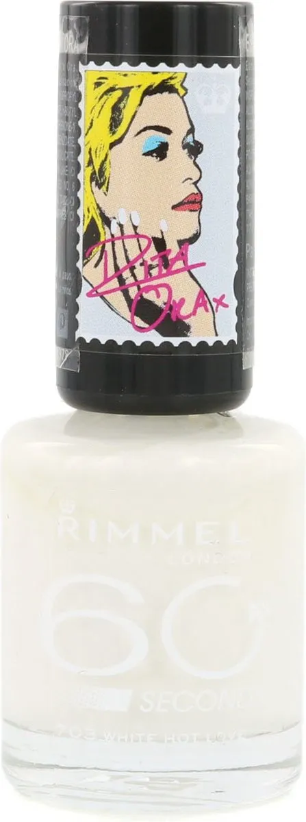 Rimmel London 60 Seconds Nagellak 703 White Hot Love