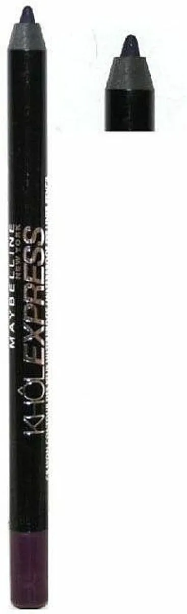 Maybelline Khol Express Waterproof Oogpotlood Silver Black