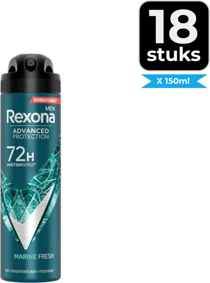 Rexona Men Marine Deospray 150ml - 2700ml (18x)