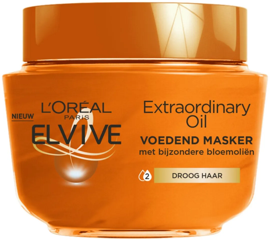 L'Oréal Elvive Extraordinary Oil Haarmasker 2x300ml