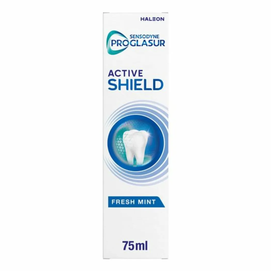 Sensodyne ProGlasur Active Shield Tandpasta 75ml - 10 Stuks
