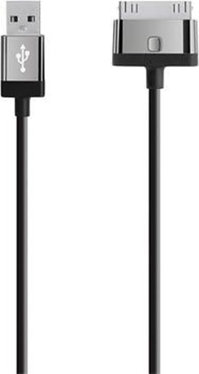 Belkin MIXIT 30 Pins naar USB Kabel 2m - Zwart