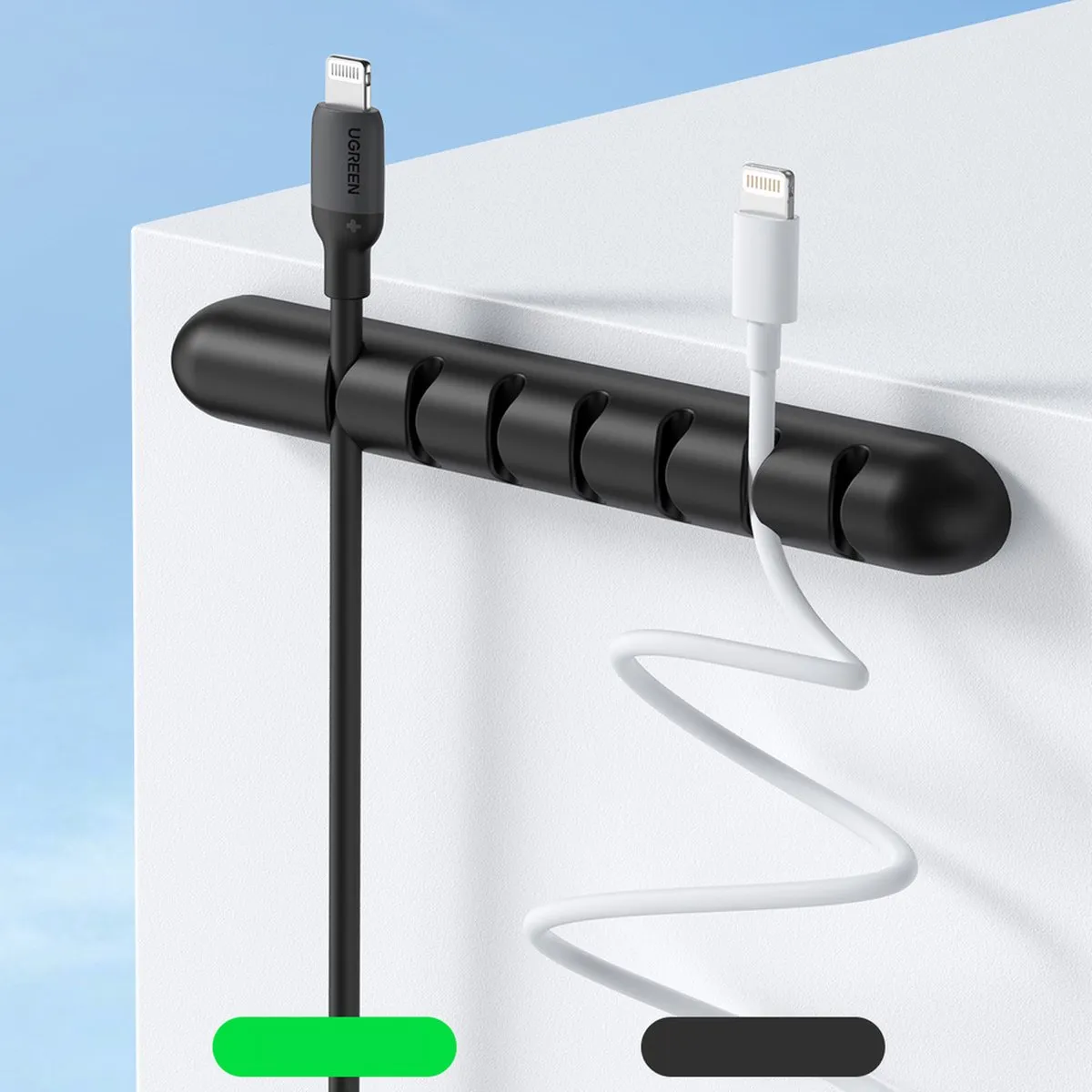 Ugreen C94 USB-C Lightning MFI Snellaadkabel 1m - Zwart - afbeelding 6 van 6