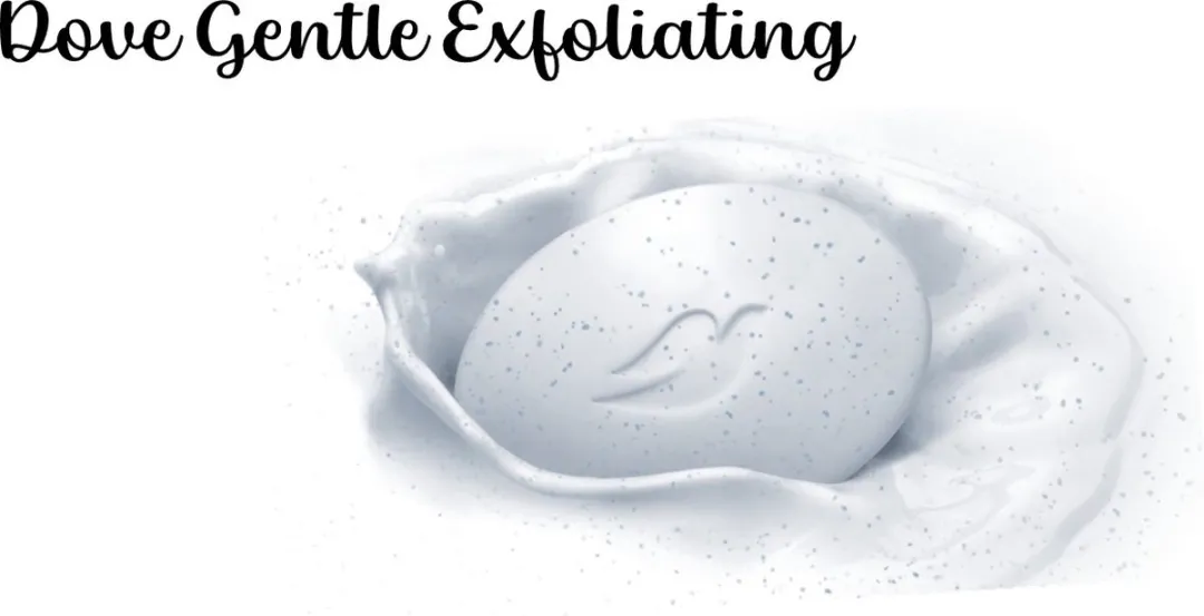 Dove Gentle Exfoliating Zeep - 16 Stuks (8x2)