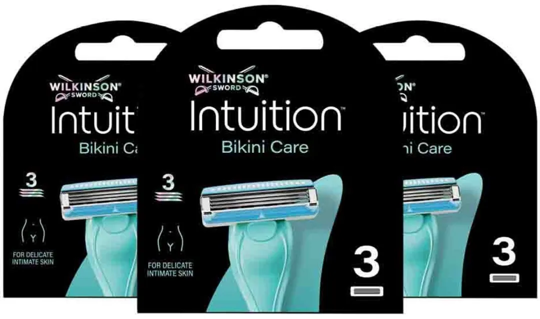 Wilkinson Intuition Bikini Care Navulmesjes - 9 Stuks - afbeelding 6 van 6
