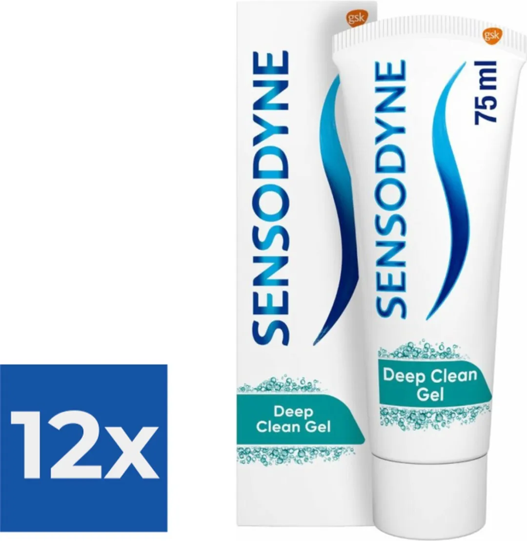 Sensodyne Deep Clean Gel Tandpasta 75ml