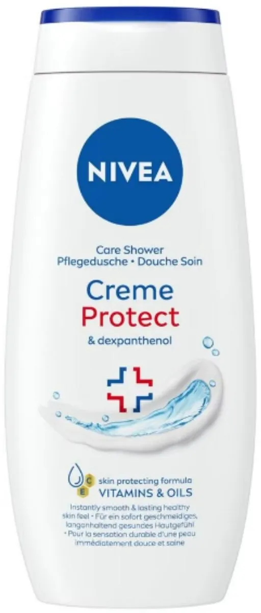 NIVEA Douchegel Creme Protect & Dexpanthenol 250ml - 2 Stuks