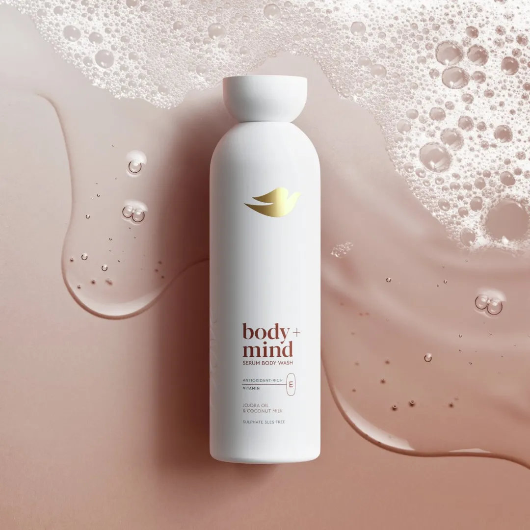Dove Body+Mind Serum Douchegel - 2100ml (6x350ml) - Jojoba & Kokosmelk