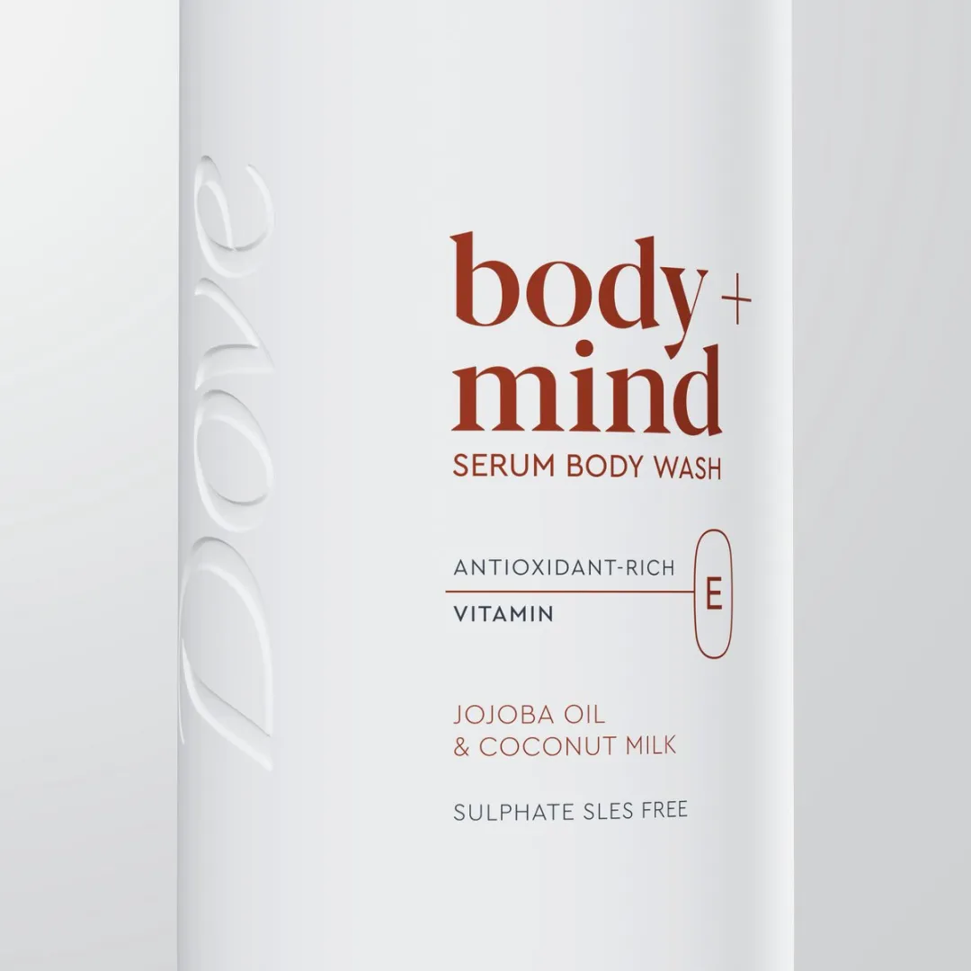Dove Body+Mind Serum Douchegel - 2100ml (6x350ml) - Jojoba & Kokosmelk