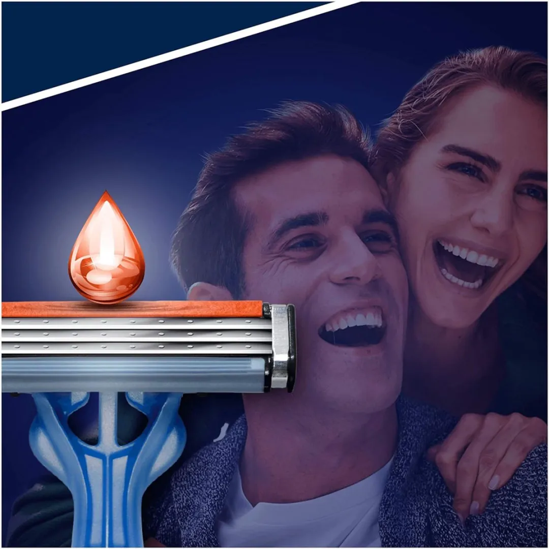 Gillette Blue3 Wegwerpscheermesjes - 6 Stuks