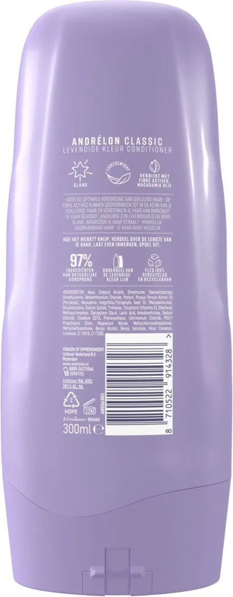 Andrélon Conditioner Levendige Kleur 300ml