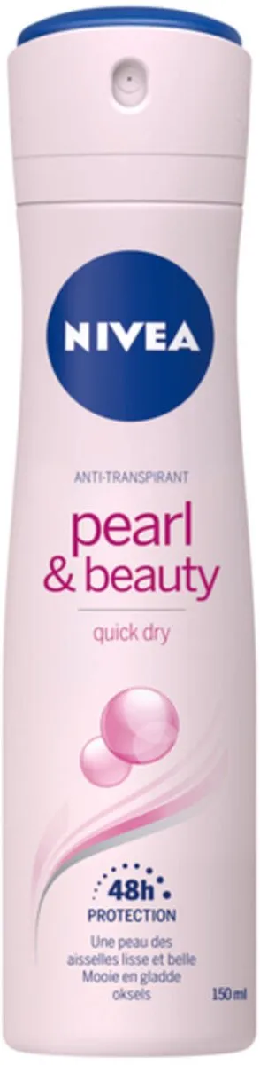 NIVEA Pearl & Beauty Anti-Transpirant Spray 150ml - 10 Stuks