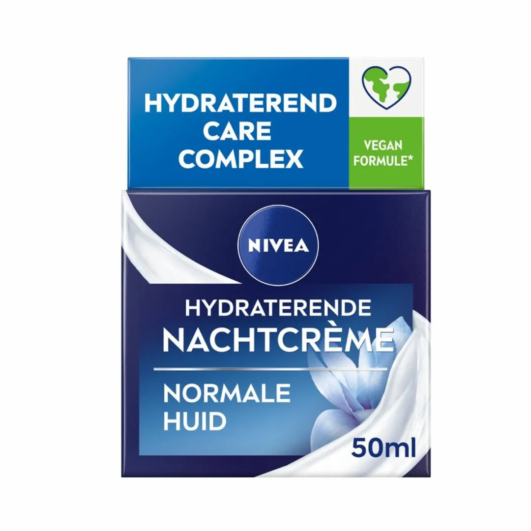 NIVEA Essentials Nachtcrème 50ml - 6 Stuks