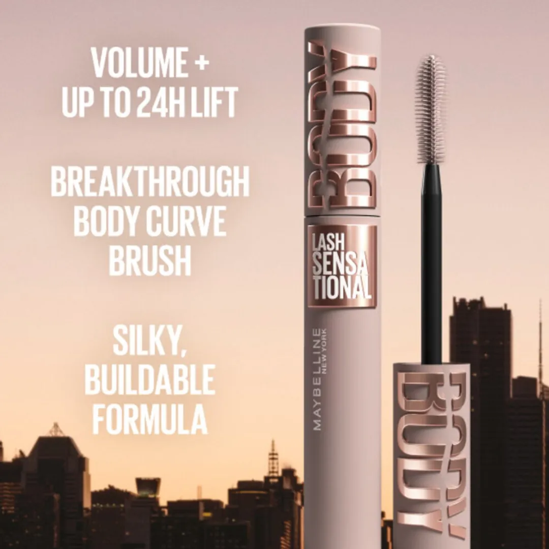 Maybelline Lash Sensational Body Mascara Zwart - 27ml