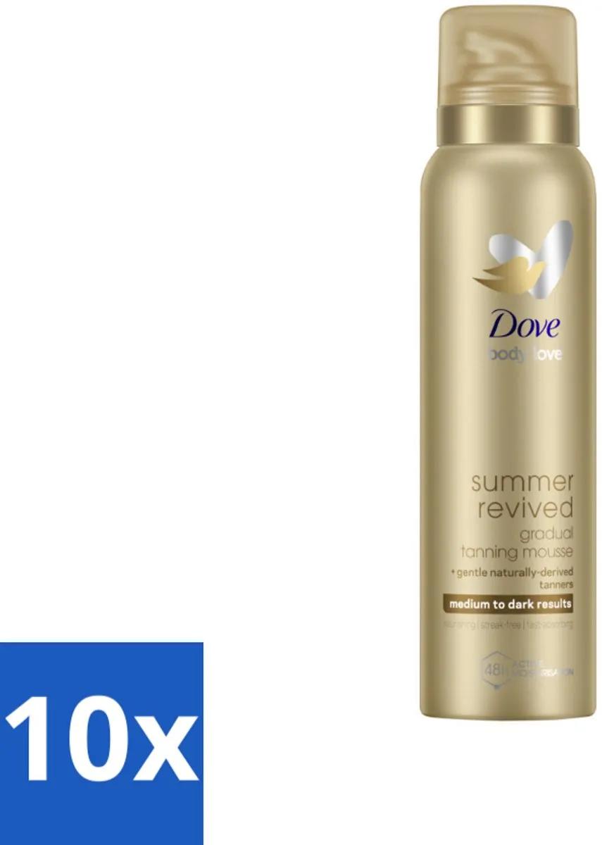 Dove Bodymousse Summer Revived Medium-Dark 150ml