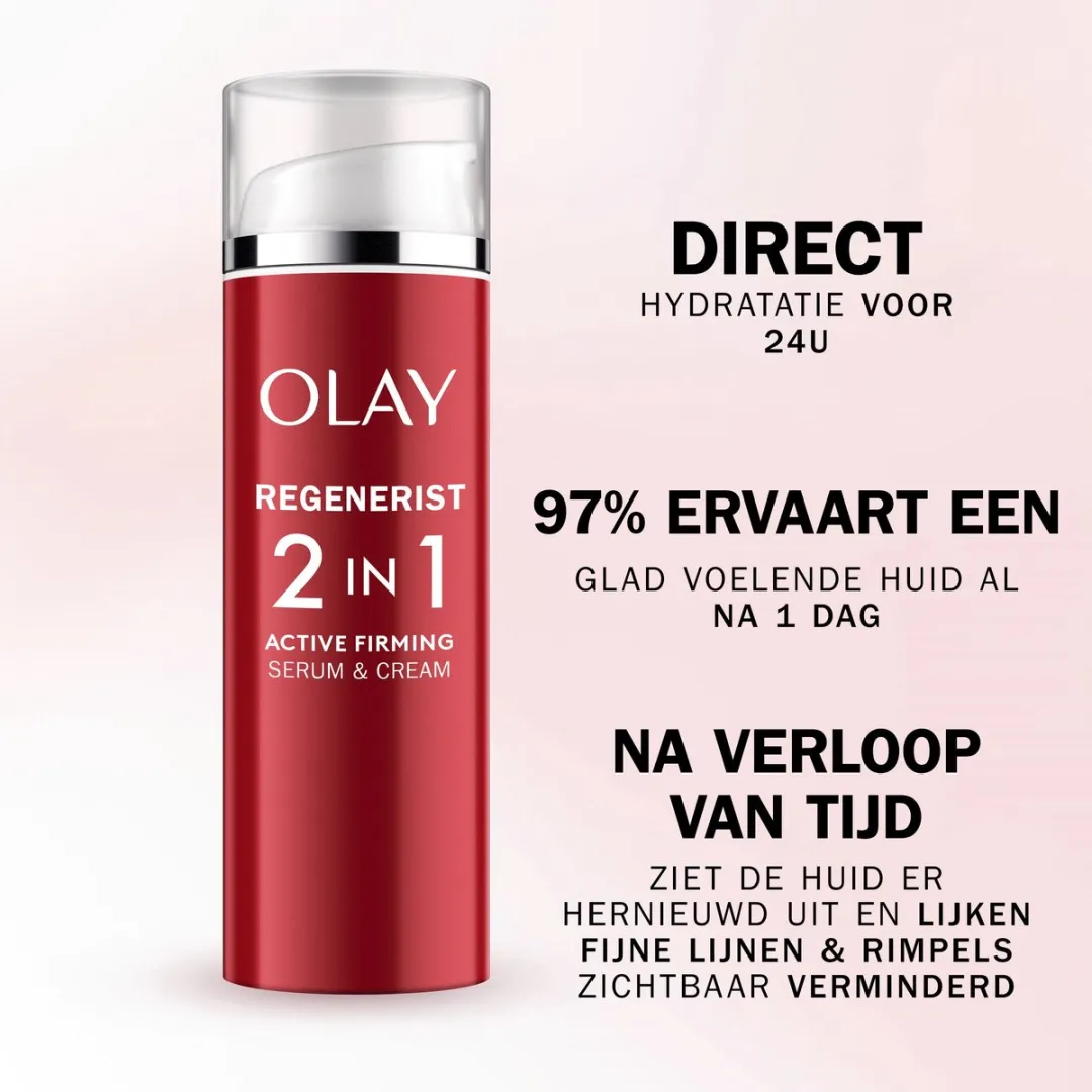Olay Regenerist Dagcrème & Serum 2-in-1 50ml - afbeelding 6 van 6