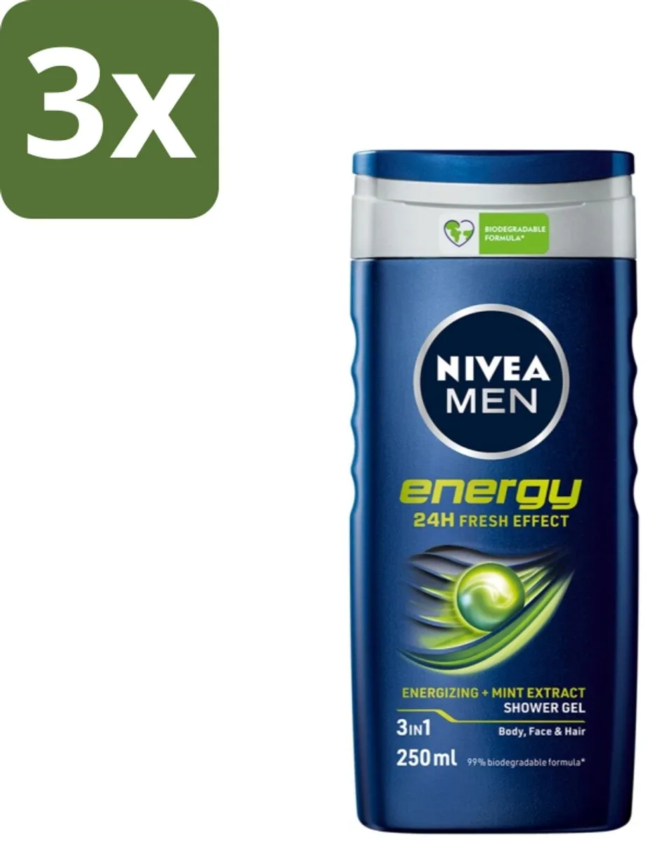 NIVEA Men Energy Douchegel 250ml