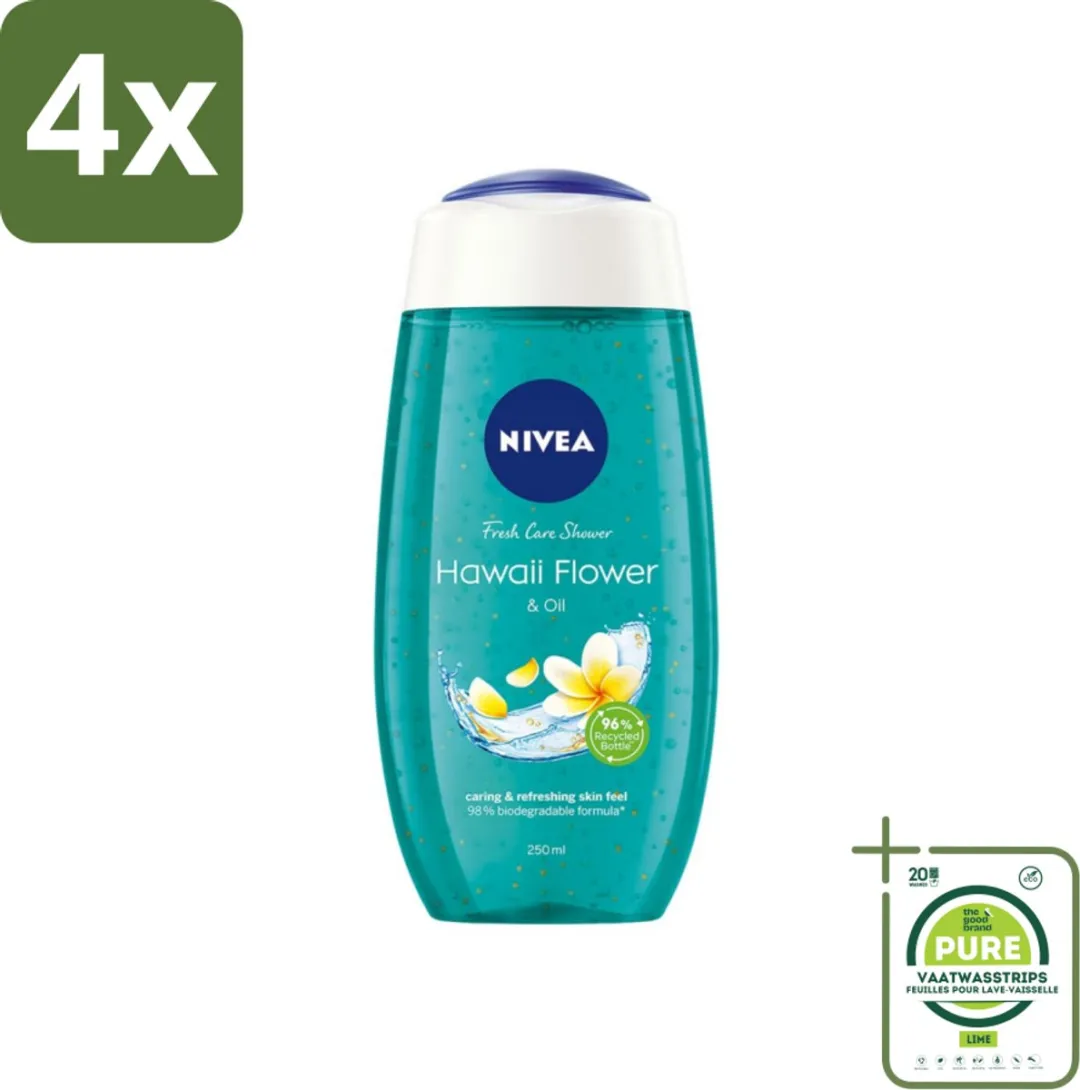 NIVEA Douchegel Hawaii Bloem & Olie 250ml