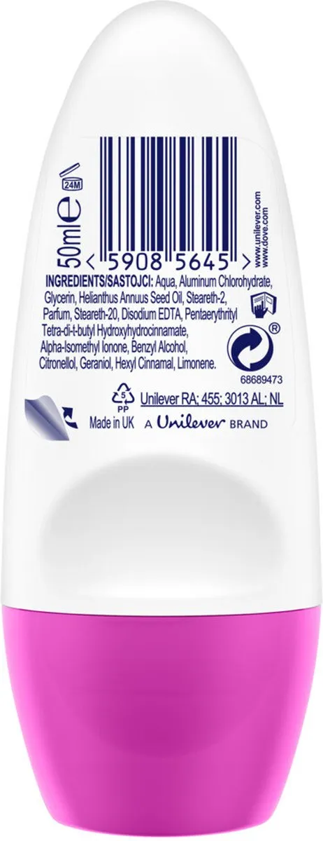 Dove Deodorant Roller Go Fresh Acai Berry & Waterlily 50ml